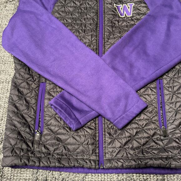 University of Washington Huskies hooded puffer - Picture 5 of 6